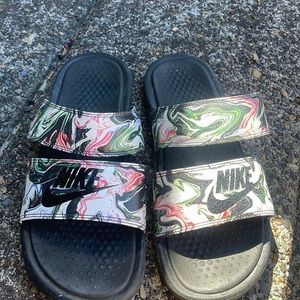 Nike slides size 9